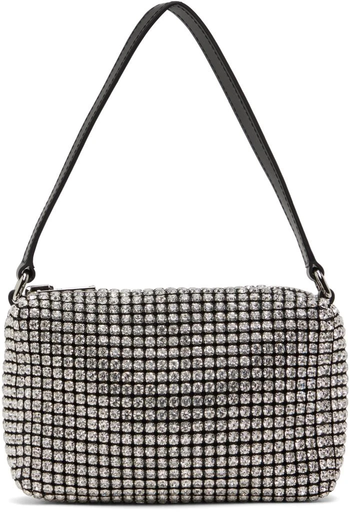 商品Alexander Wang|Black & Silver Heiress Bag,价格¥5531,第1张图片