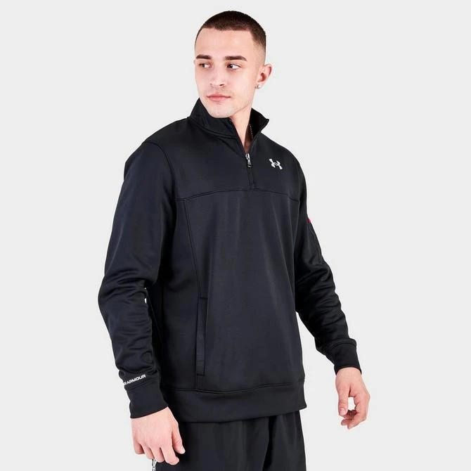 商品Under Armour|Men's Under Armour AF Quarter-Zip Jacket,价格¥149,第3张图片详细描述