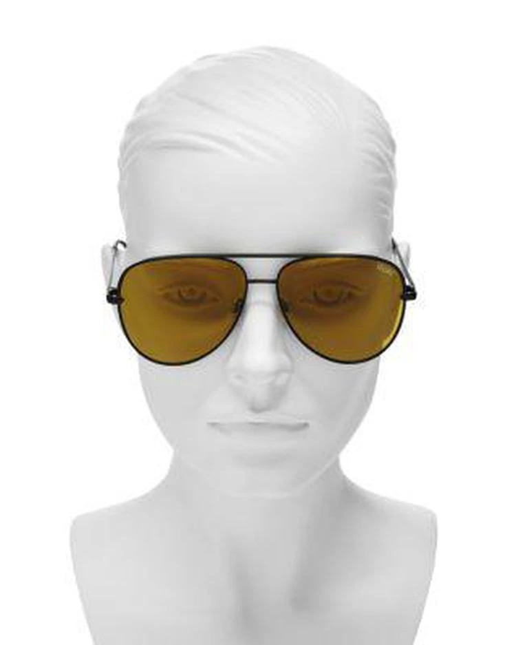 商品Quay|#QUAYXDESI Sahara Aviator 太阳镜, 56mm,价格¥482,第2张图片详细描述
