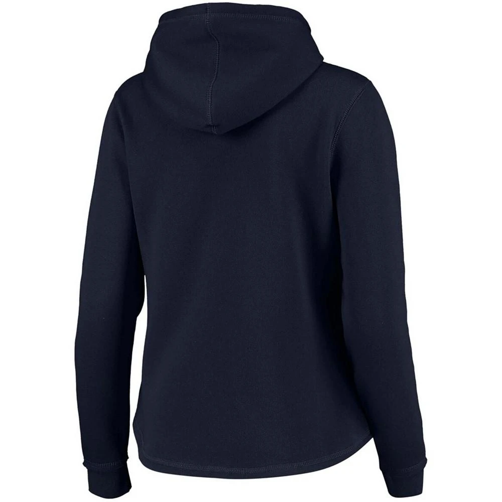 商品Colosseum|Women's Navy Michigan Wolverines Core Crossover Pillbox Pullover Hoodie,价格¥253,第2张图片详细描述