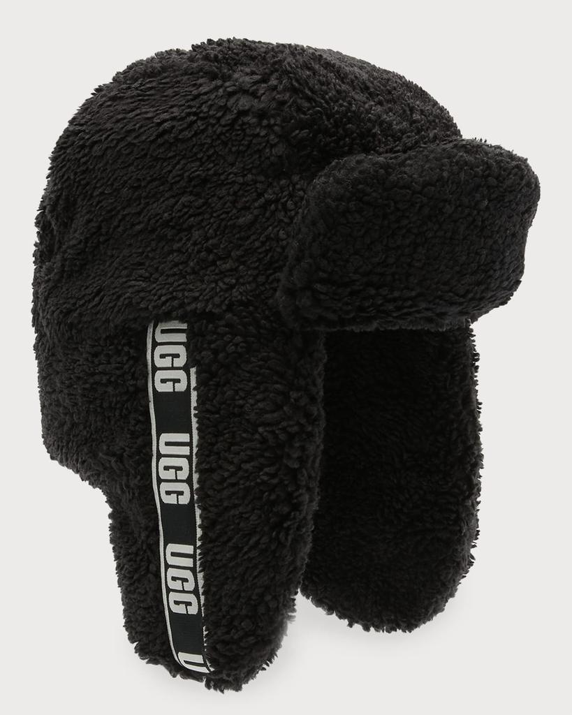 商品UGG|Logo Sherpa Puff Trapper Hat,价格¥540,第4张图片详细描述