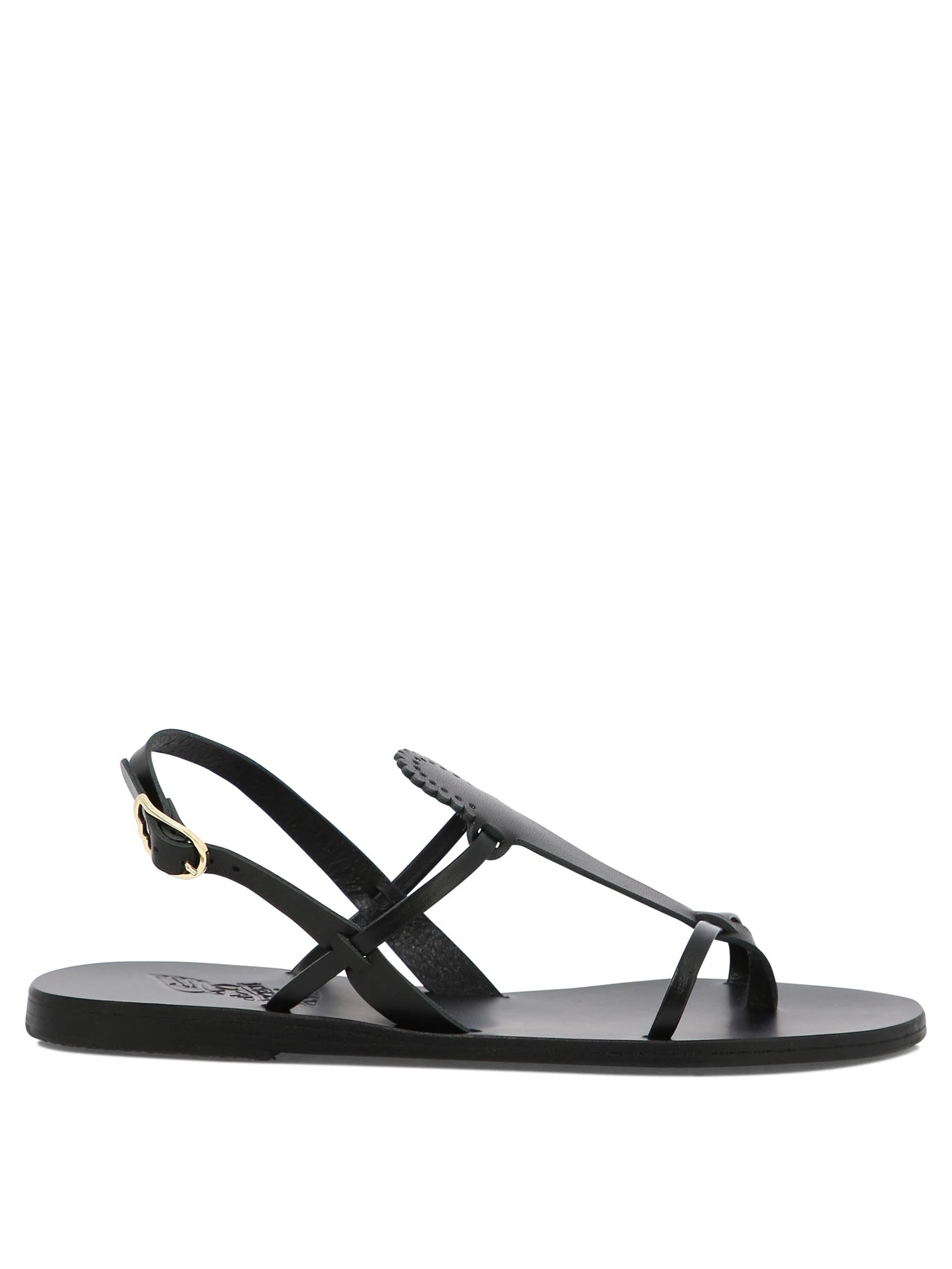 商品【预售7天】 ANCIENT GREEK SANDALS|ANCIENT GREEK SANDALS 女士凉鞋 PARIANVACHETTABLACK 黑色,价格¥664,第1张图片