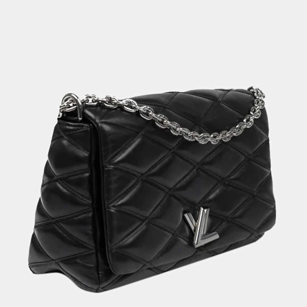 商品[二手商品] Louis Vuitton|Louis Vuitton Black Leather Twist Shoulder Bag,价格¥26259,第2张图片详细描述