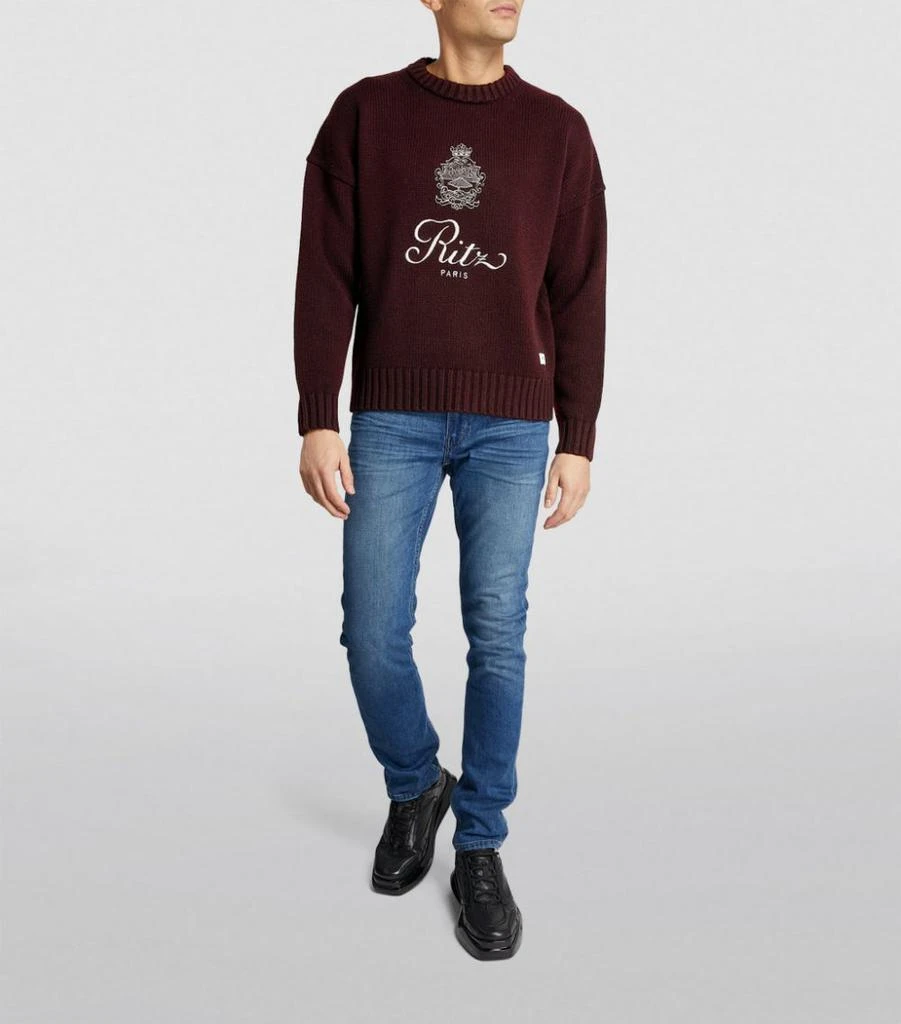 商品FRAME|x Ritz Paris Cashmere Sweater,价格¥5869,第2张图片详细描述
