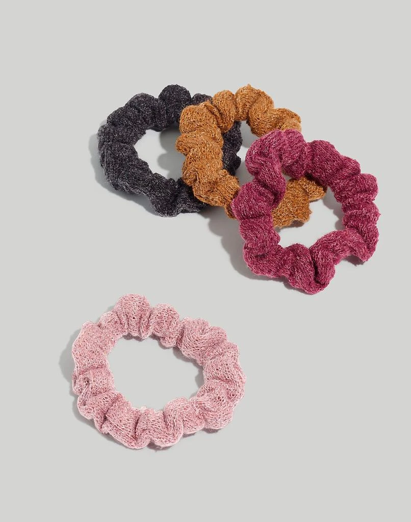 商品Madewell|Four-Pack Skinny Scrunchie Set,价格¥174,第1张图片