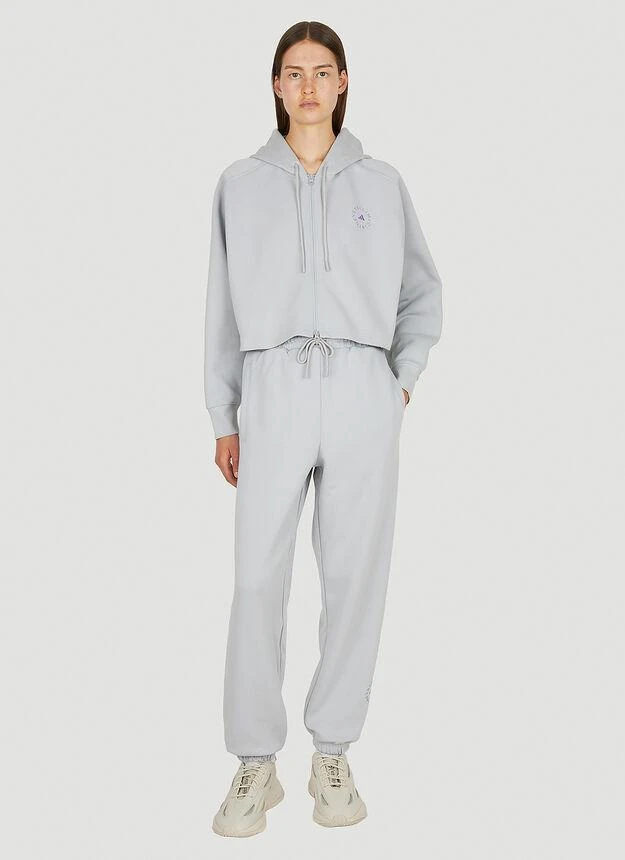 商品Adidas|Logo Print Track Pants in Grey,价格¥690,第2张图片详细描述