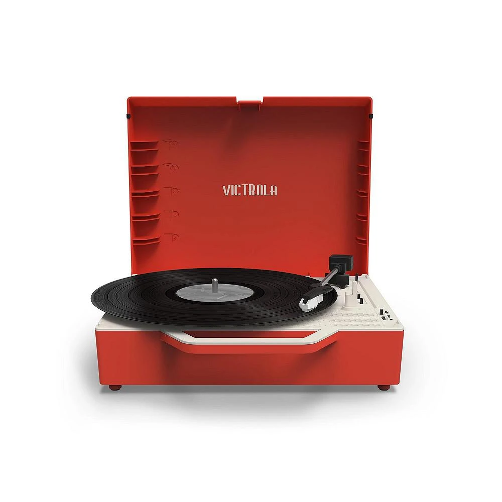 商品Victrola|Re-Spin Bluetooth Suitcase Record Player,价格¥746,第4张图片详细描述