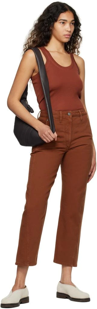 商品Lemaire|Brown Small Croissant Bag,价格¥7849,第4张图片详细描述