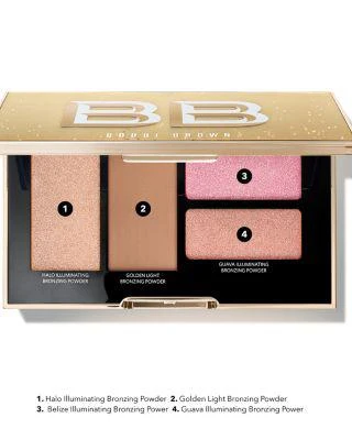 商品Bobbi Brown|Take It To Glow Highlight & Bronzing Powder Palette,价格¥439,第1张图片