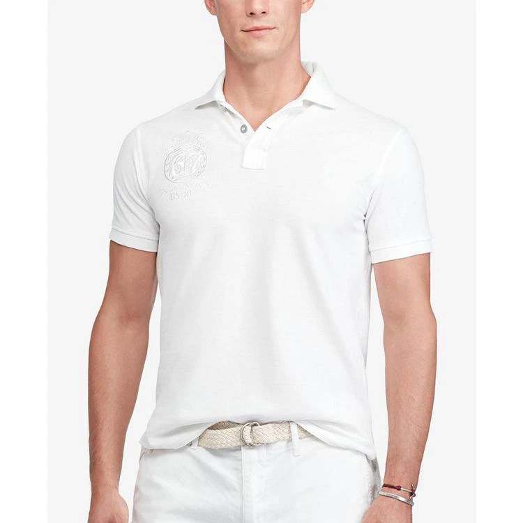 商品Ralph Lauren|Men's Custom-Fit Souvenir Polo Shirt,价格¥343,第2张图片详细描述