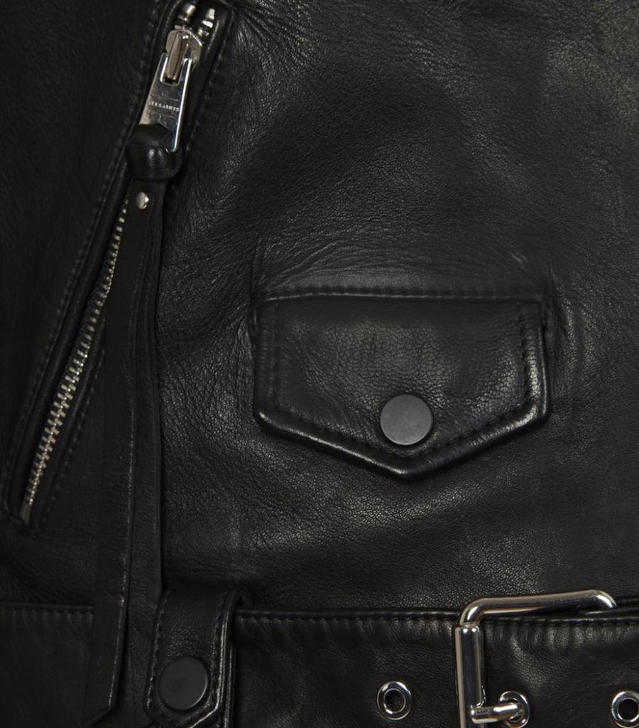 Leather Luna Biker Jacket商品第6张图片规格展示