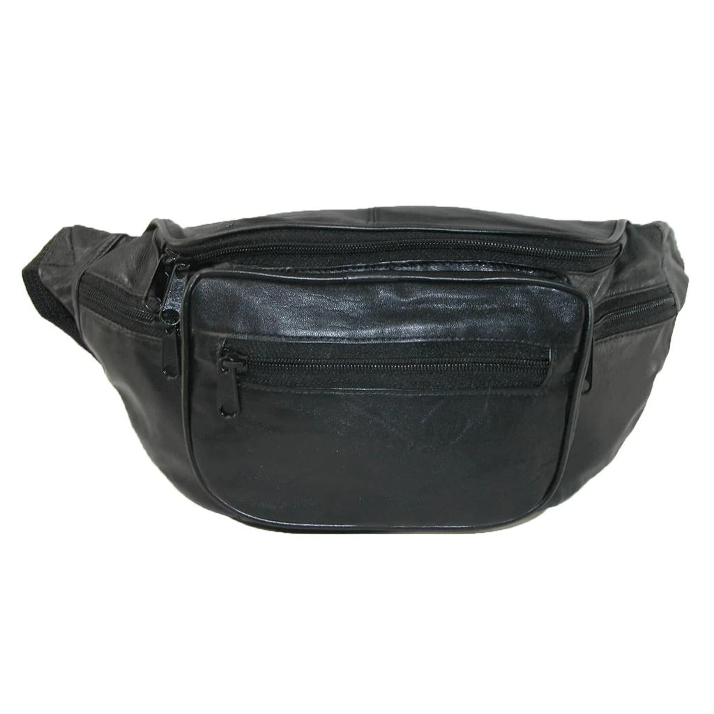 商品CTM|Leather Multi Pocket Fanny Waist Pack,价格¥185,第1张图片