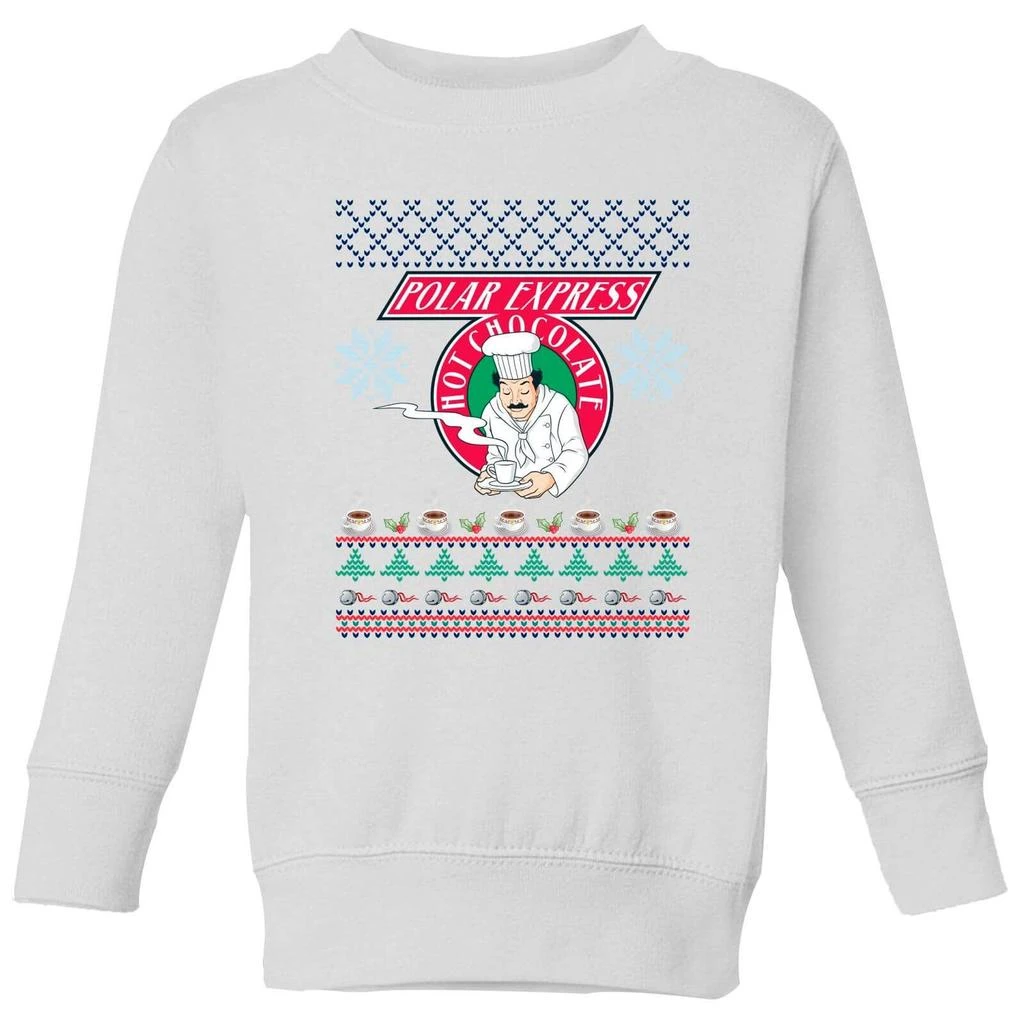 商品Original Hero|The Polar Express Hot Chocolate Kids' Sweatshirt - White,价格¥211,第1张图片详细描述