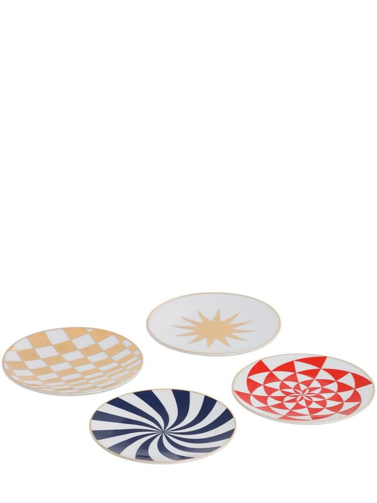 商品BITOSSI HOME|Set Of 4 Abracadabra Plates,价格¥430,第1张图片