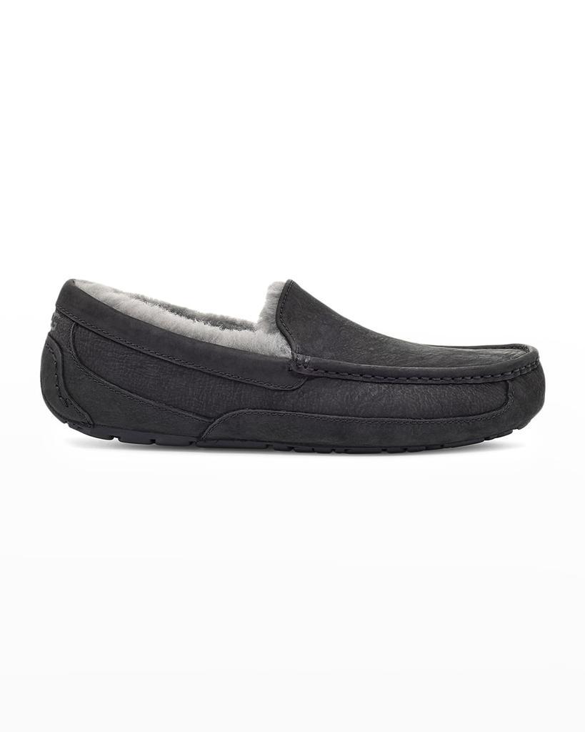 商品UGG|Men's Ascot Leather Slippers,价格¥884,第5张图片详细描述