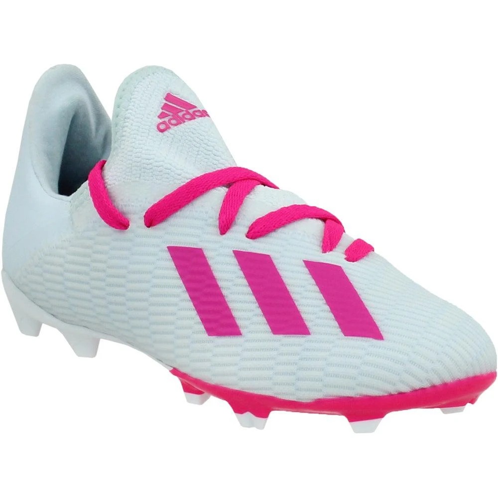 商品Adidas|X 19.3 Firm Ground Soccer Shoes (Little Kid-Big Kid),价格¥265,第2张图片详细描述