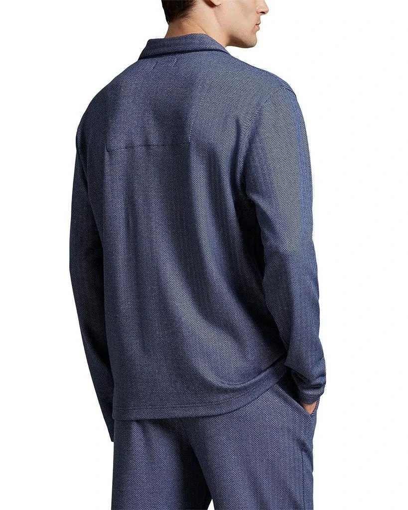 Jacquard Knit Herringbone Pajama Shirt 商品