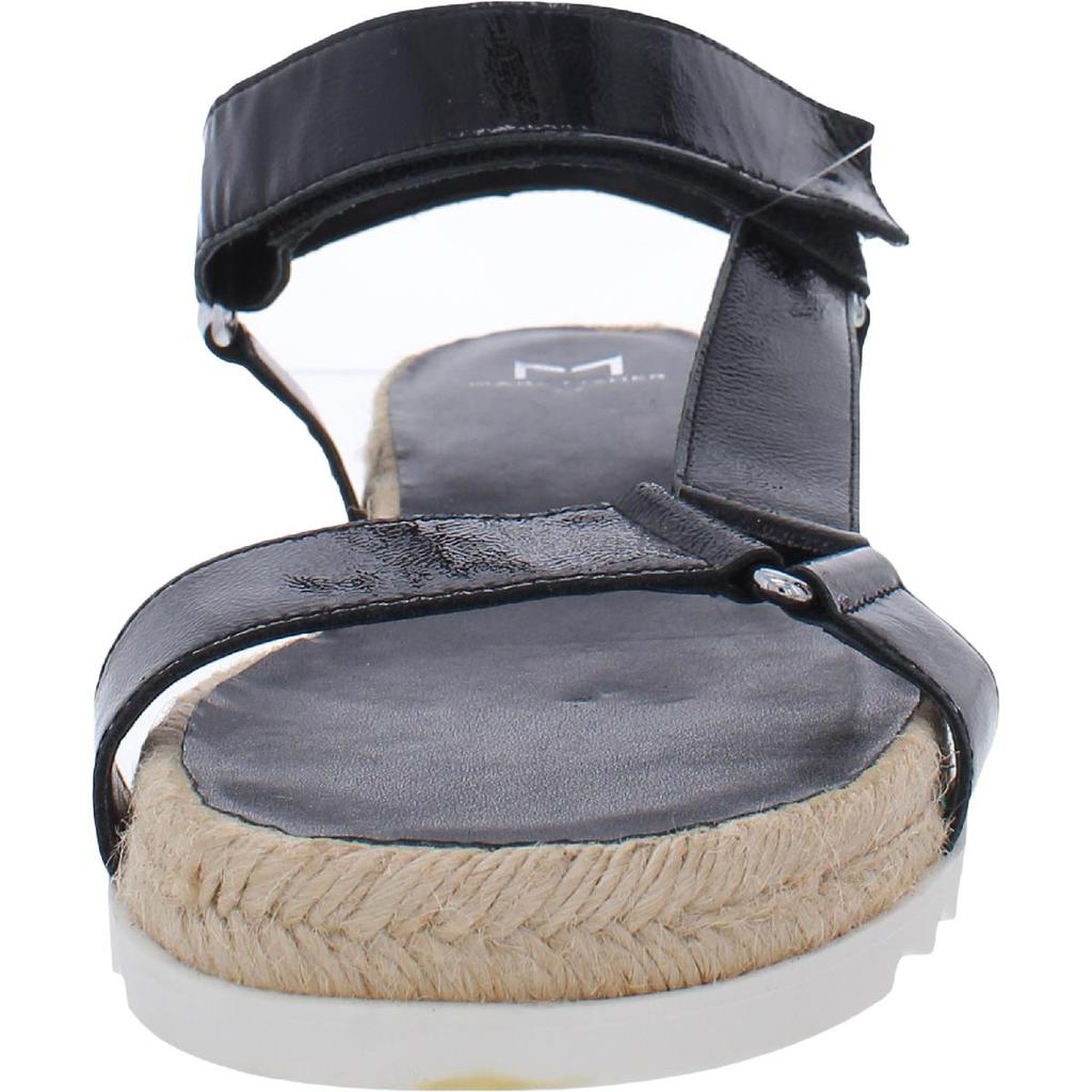 Marc Fisher LTD Womens Jecca Leather Cushioned Footbed Flatform Sandals商品第7张图片规格展示