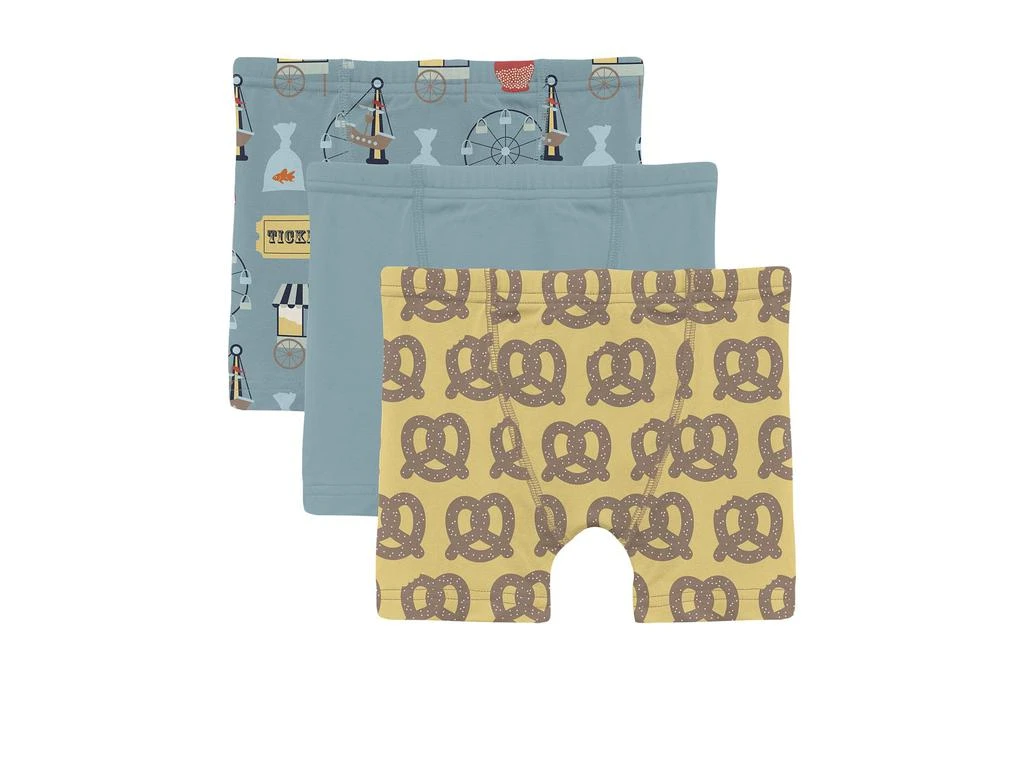 商品KicKee Pants|Print Boxer Brief Set of 3,价格¥285,第1张图片详细描述