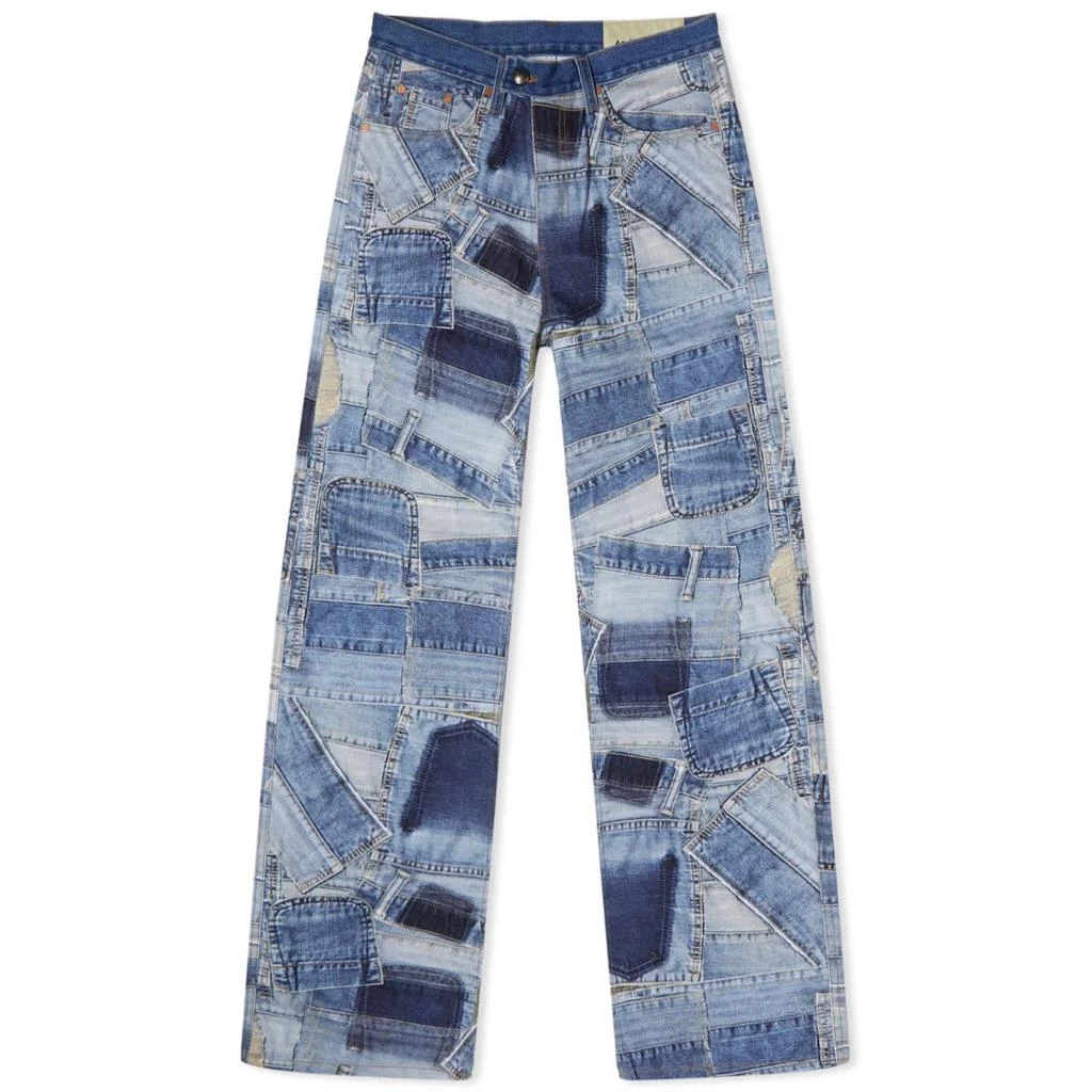 商品ANDERSSON BELL|Andersson Bell BRNO Patchwork Print Wide Jean,价格¥1905,第1张图片