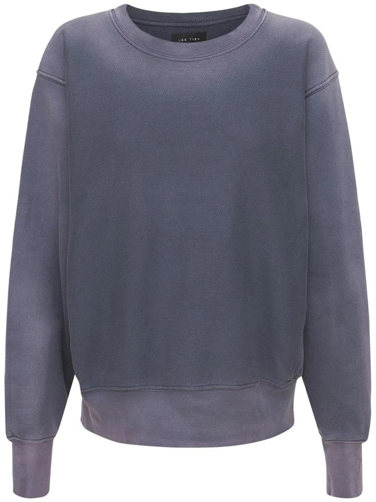 商品Les Tien|Gradient Cotton Sweatshirt,价格¥1949,第1张图片