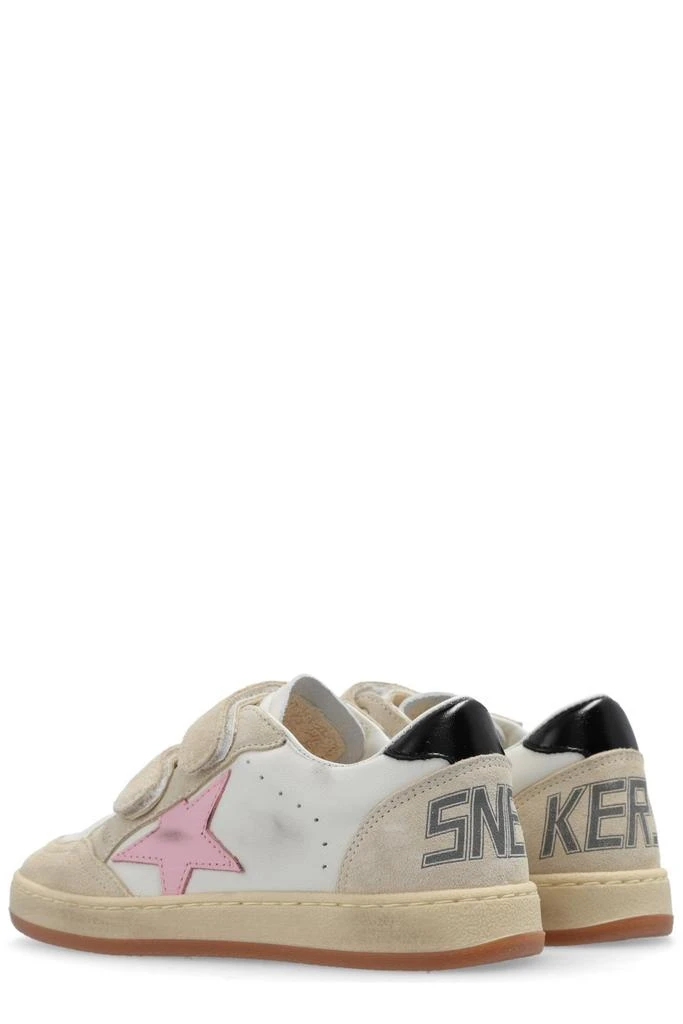 商品Golden Goose|Golden Goose Kids Ball Star Strap Distressed Sneakers,价格¥1332,第3张图片详细描述
