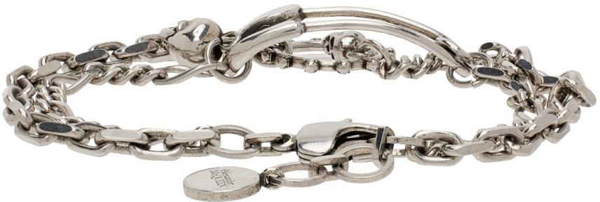 Silver Safety Pin Bracelet商品第4张图片规格展示
