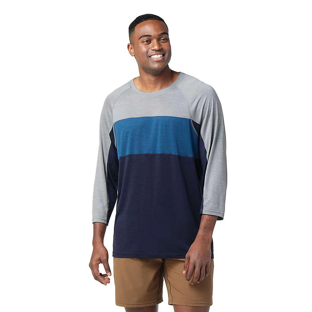 商品SmartWool|Men's Merino Sport 120 Mountain Biking 3/4 Sleeve Tee,价格¥338,第4张图片详细描述