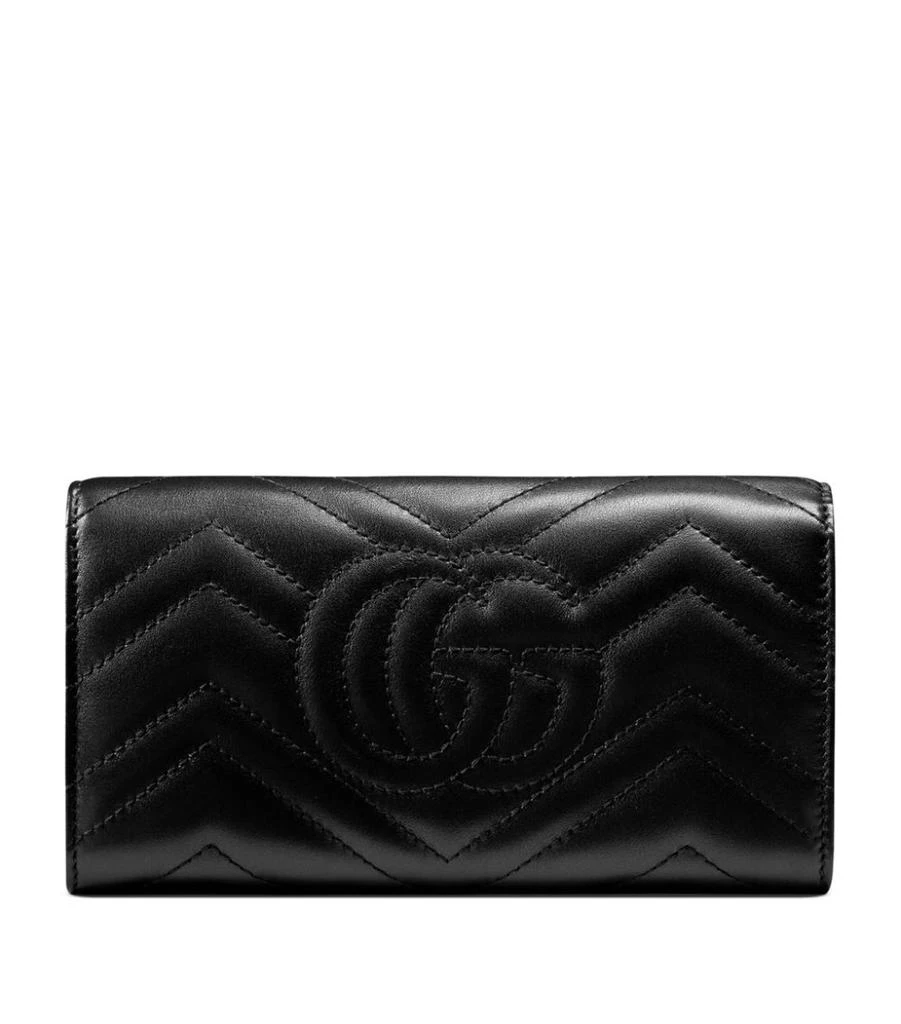 商品Gucci|Leather Marmont Continental Wallet,价格¥6029,第3张图片详细描述