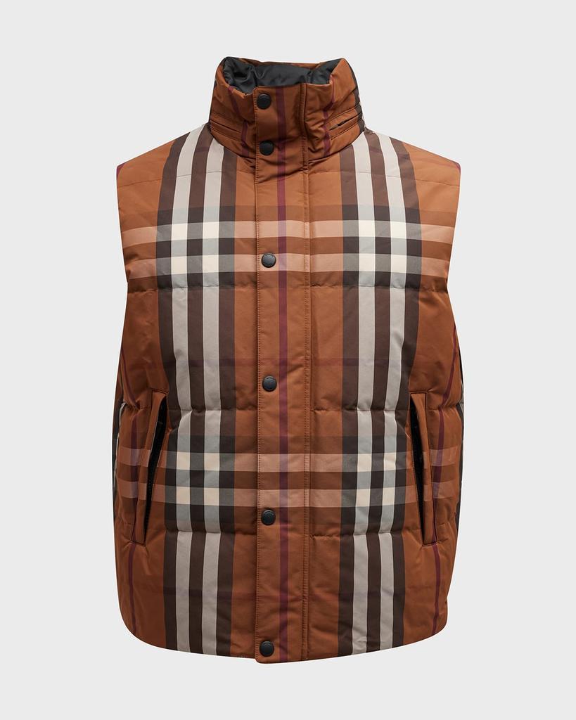 商品Burberry|Men's Dowling Reversible Down Vest,价格¥10807,第4张图片详细描述