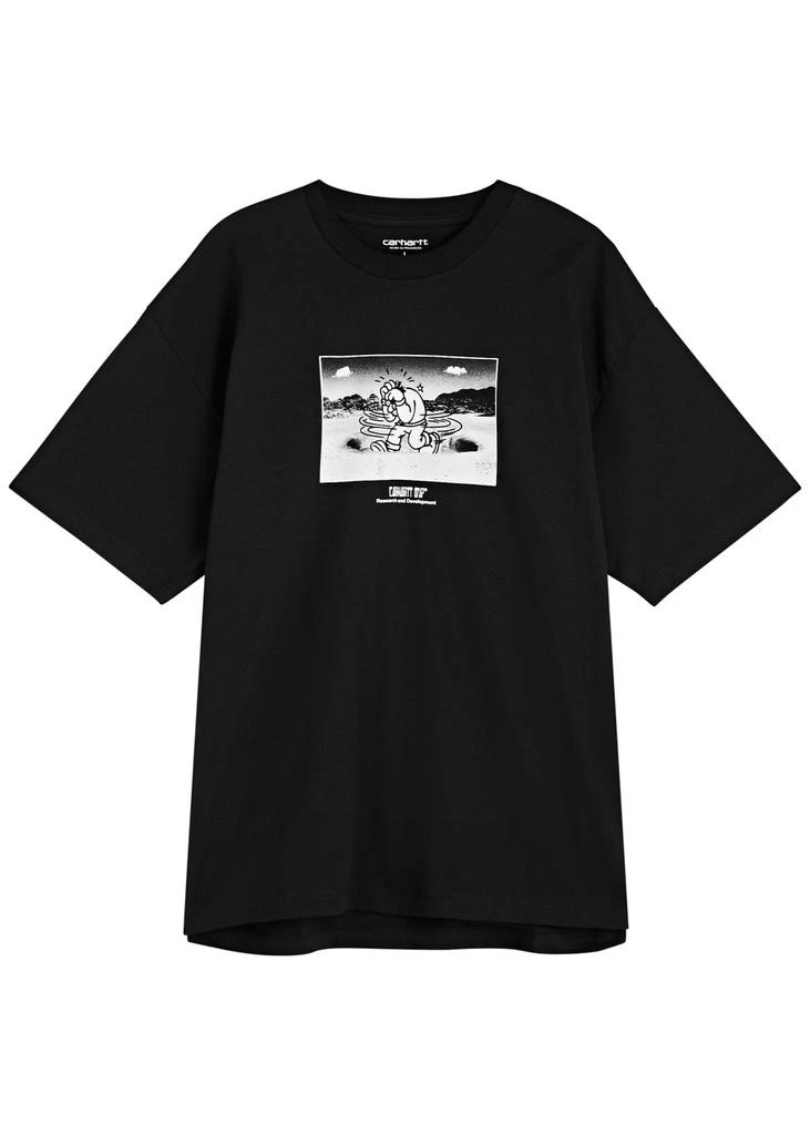 商品Carhartt WIP|Think Tank printed cotton T-shirt ,价格¥537,第1张图片