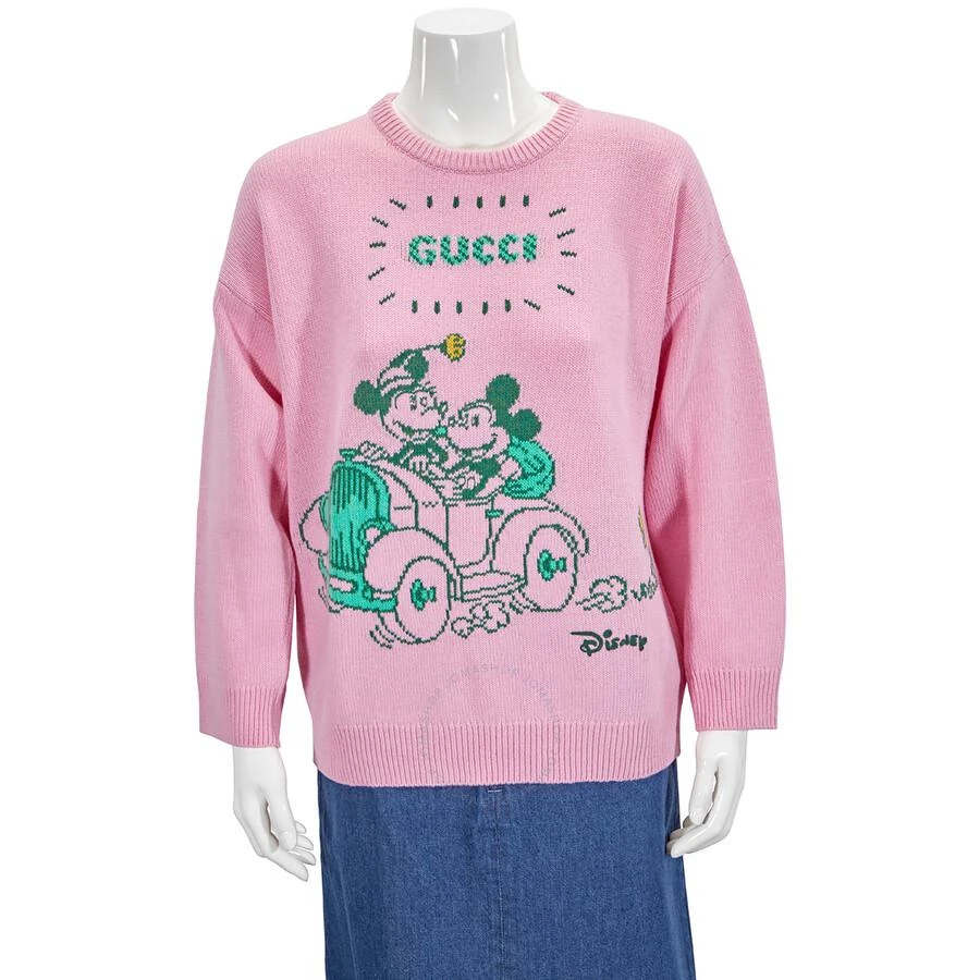 商品Gucci|Gucci X Disney Mickey And Minnie Jacquard Jumper, Size Small,价格¥3868,第1张图片