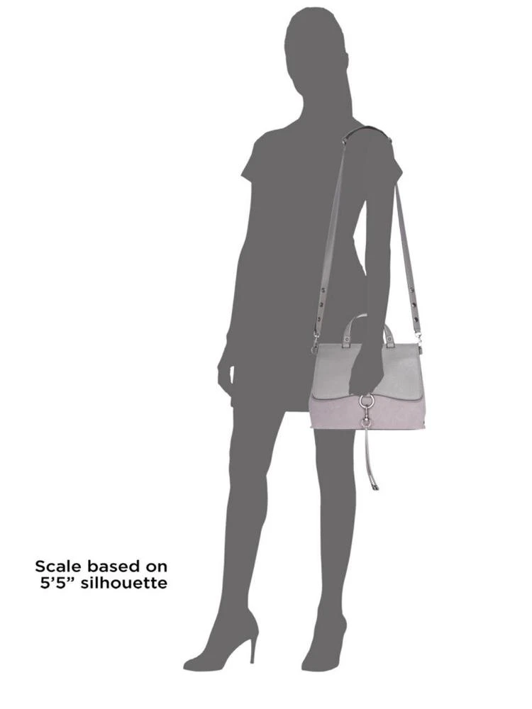 商品Rebecca Minkoff|Keith Medium 真皮手提包,价格¥1548,第3张图片详细描述