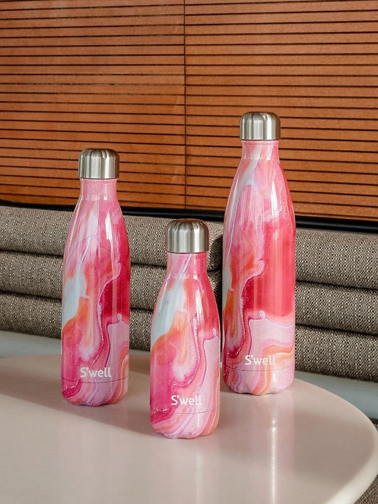 商品S'well|Rose Agate Stainless Steel Reusable Bottle/17 oz.,价格¥263,第3张图片详细描述
