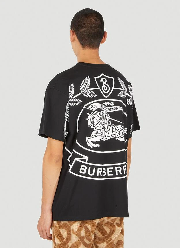 商品Burberry|Logo Print T-Shirt in Black,价格¥5979,第4张图片详细描述