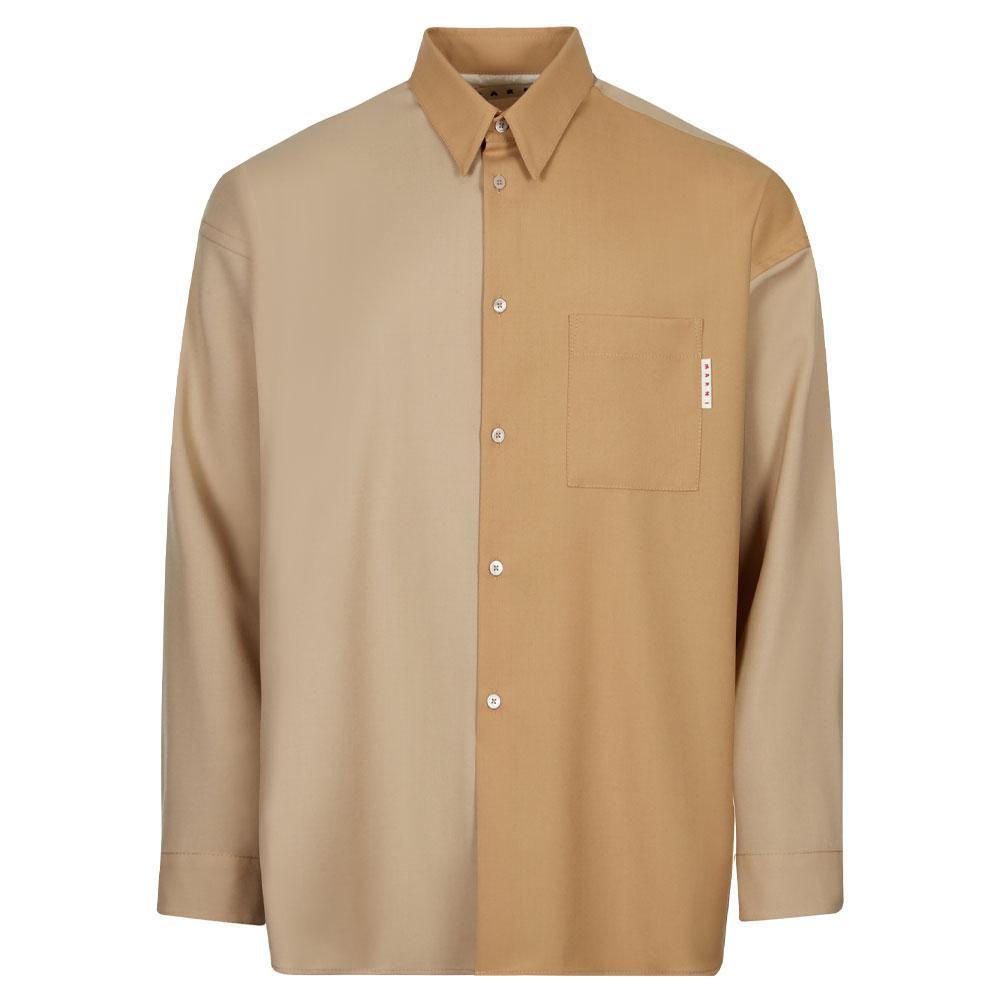 商品Marni|Marni Shirt - Soft Beige,价格¥1674,第1张图片