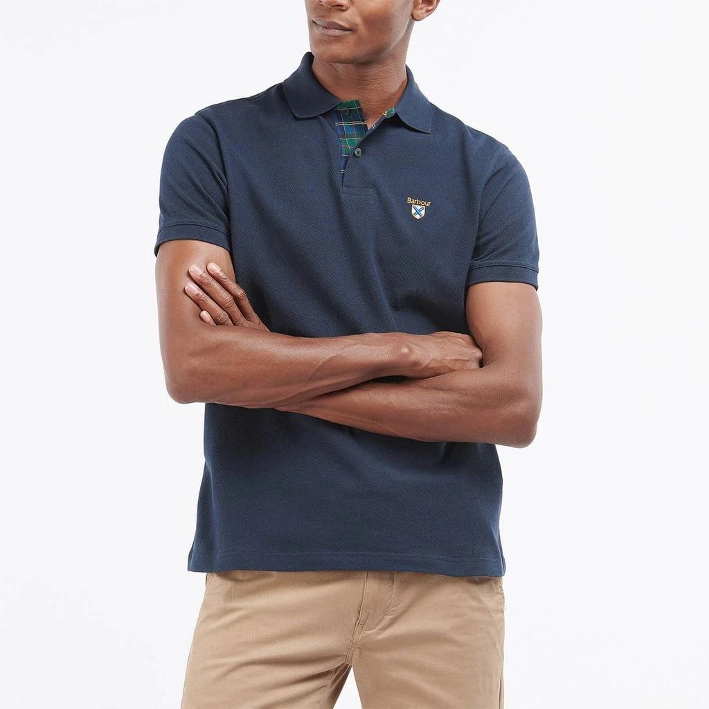 商品Barbour|Barbour Men's Society Polo Shirt - Navy,价格¥277,第1张图片