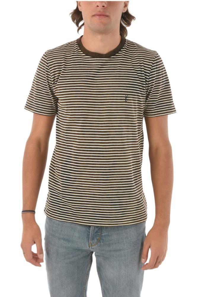 商品Yves Saint Laurent|Saint L AU Rent Men's  Brown Other Materials T Shirt,价格¥2454,第1张图片