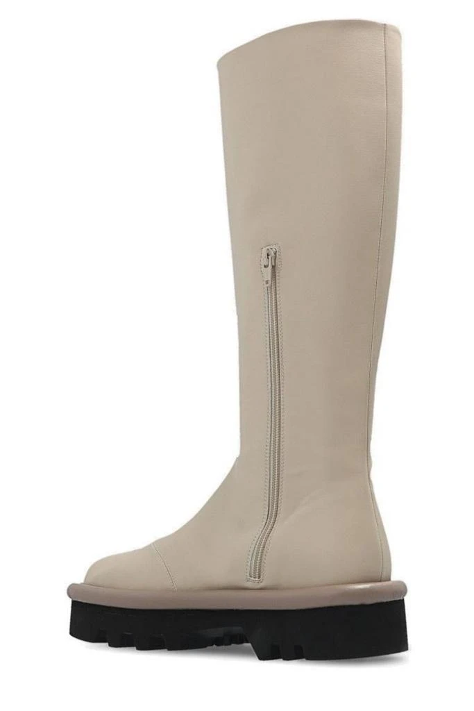 商品JW Anderson|JW Anderson Bumper Knee-Length Square Toe Boots,价格¥2739,第3张图片详细描述