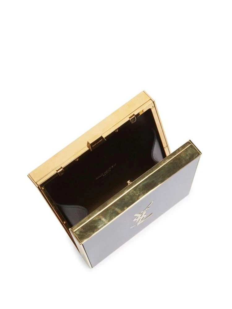 商品Yves Saint Laurent|Saint Laurent - Saint Laurent Tuxedo Rectangle Minaudiere,价格¥21356,第2张图片详细描述