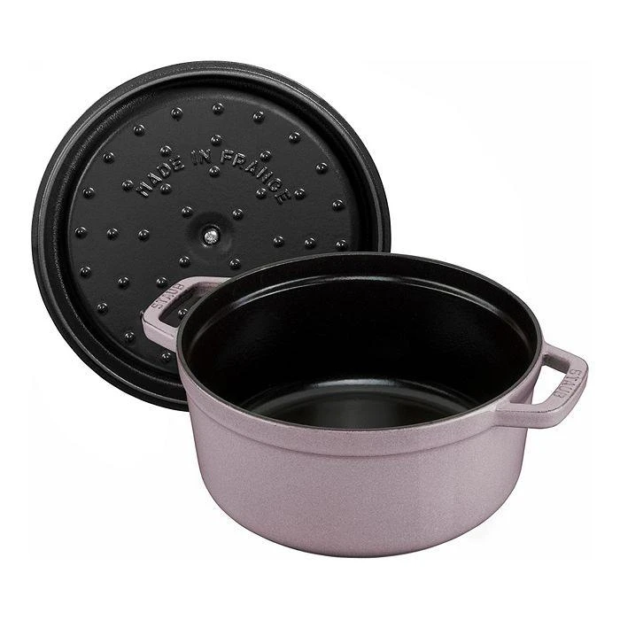 商品Staub|Lilac Enameled Cast Iron Round Cocotte,价格¥3257,第4张图片详细描述