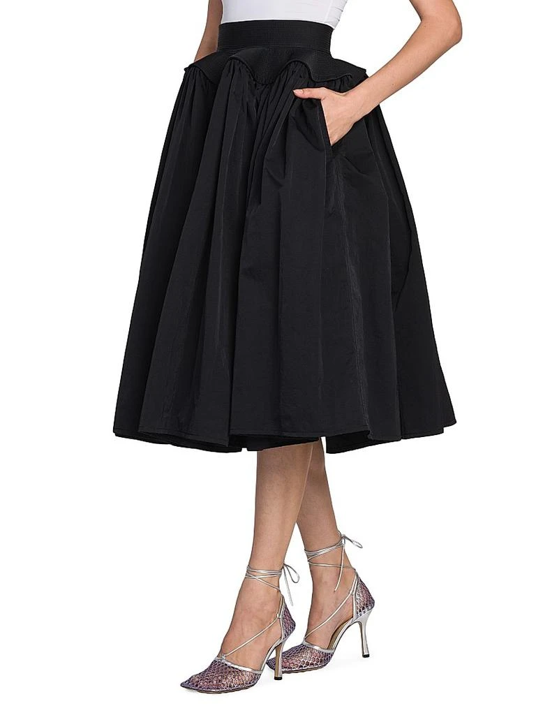 商品Bottega Veneta|Pleated Flared Midi-Skirt,价格¥13815,第4张图片详细描述