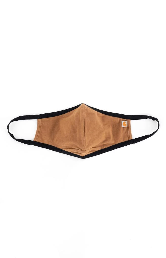 商品Carhartt|(105083) Cotton Blend Ear Loop Face Mask - Carhartt Brown,价格¥34,第3张图片详细描述