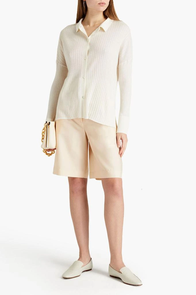 商品N.PEAL|Ribbed cashmere cardigan,价格¥1010,第2张图片详细描述