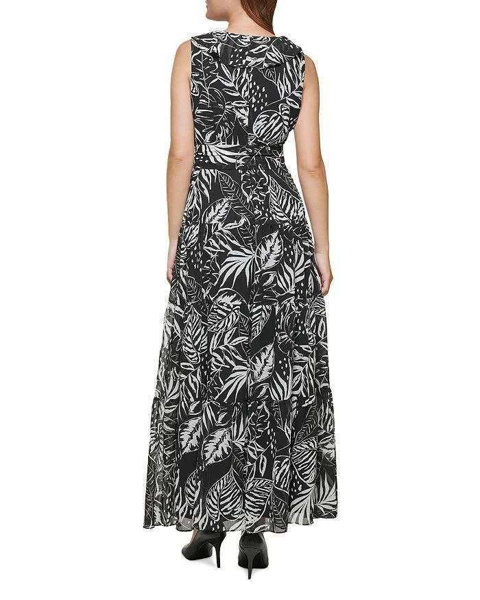 商品Karl Lagerfeld Paris|Ruffled Tiered Maxi Dress,价格¥354,第2张图片详细描述