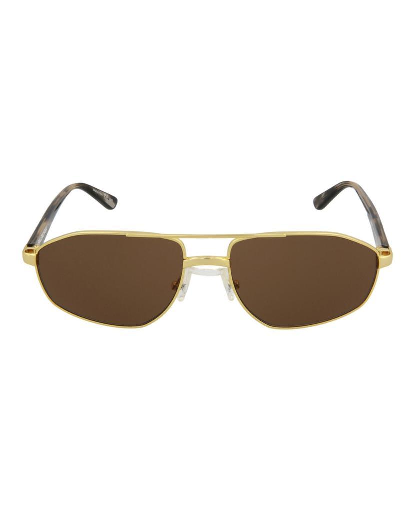 商品Balenciaga|Aviator-Style Metal Sunglasses,价格¥1119,第1张图片