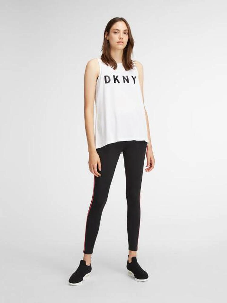 商品DKNY|Reflective Logo Tank With High Low Hem,价格¥113,第1张图片