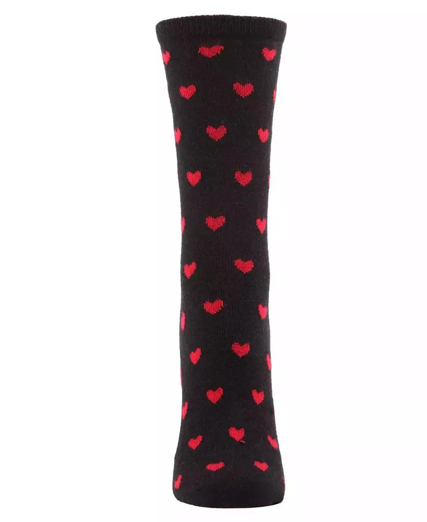 商品Memoi|Hearts Cashmere Women's Crew Socks,价格¥108,第2张图片详细描述