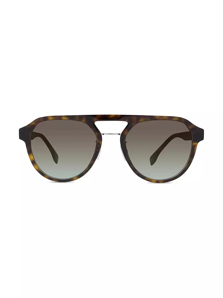 商品Fendi|54MM Pilot Polished Sunglasses,价格¥3206,第1张图片