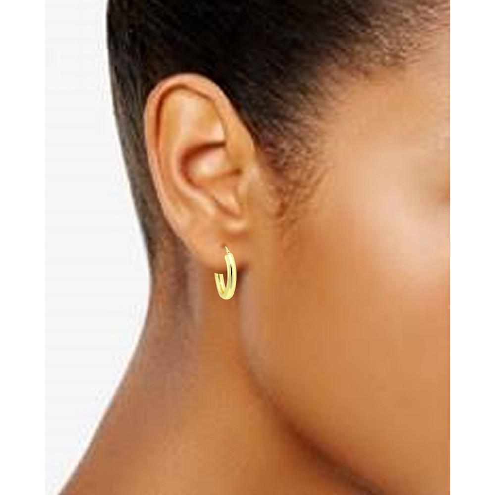 Polished Hoop Earrings, Created for Macy's商品第2张图片规格展示